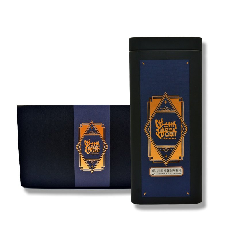 Yuanxiu Sun Moon Lake Gold Assam Black Tea 75g Elegant Tea Gift Box Malt Cane Fragrance Aroma - ชา - อาหารสด สีดำ