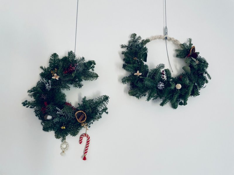 Christmas wreath - 聖誕花圈/諾貝松花圈 - 其他 - 植物．花 綠色