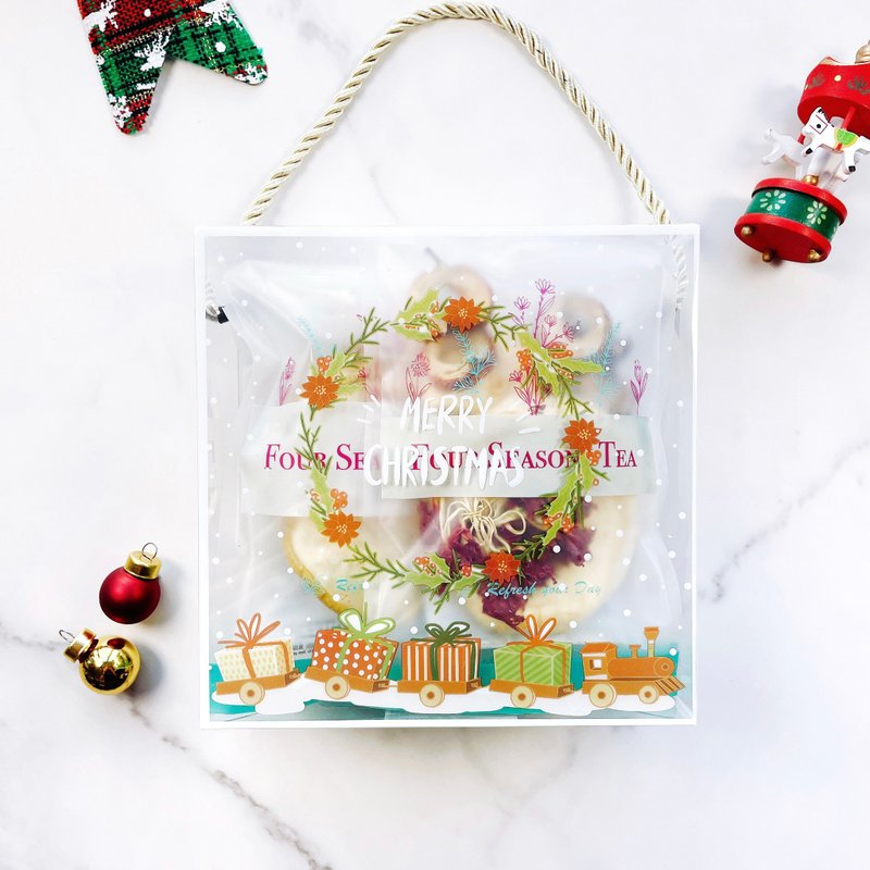 FOUR SEASONS TEA HOUSE - Christmas Floral & Fruit Tea Gift Set A (6 Tea Bags) - Tea - Other Materials 