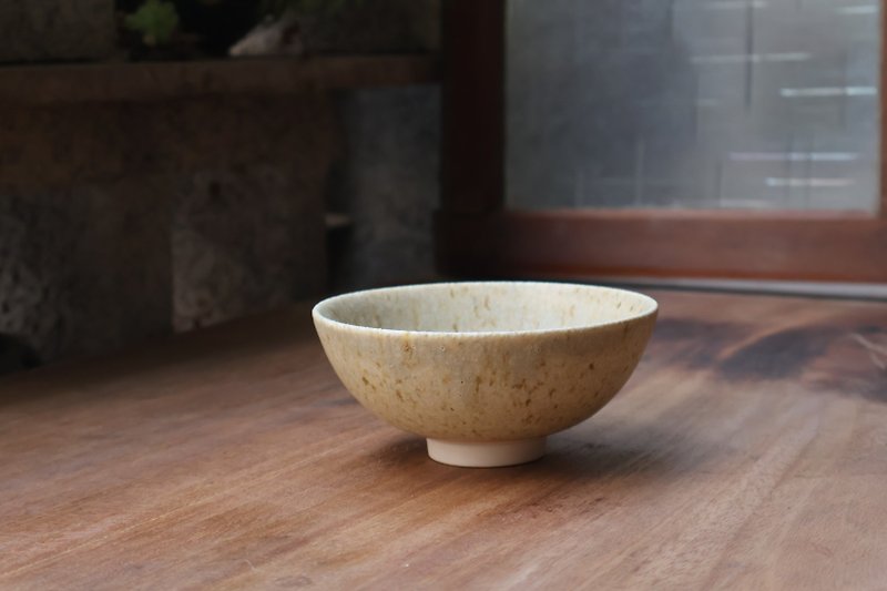 The color of the earth-bamboo gray bowl - Bowls - Pottery Brown