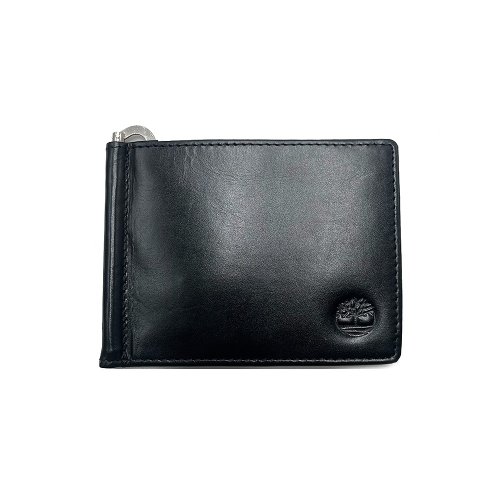 米蘭皮鞋Milano Timberland錢包Sirus money clip-黑色