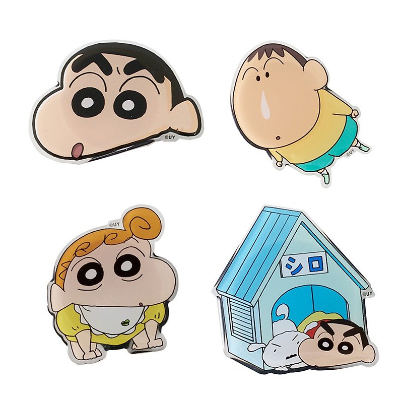 Crayon Shin-chan Character Series Modeling Airbag Bracket - Phone Accessories - Acrylic Multicolor