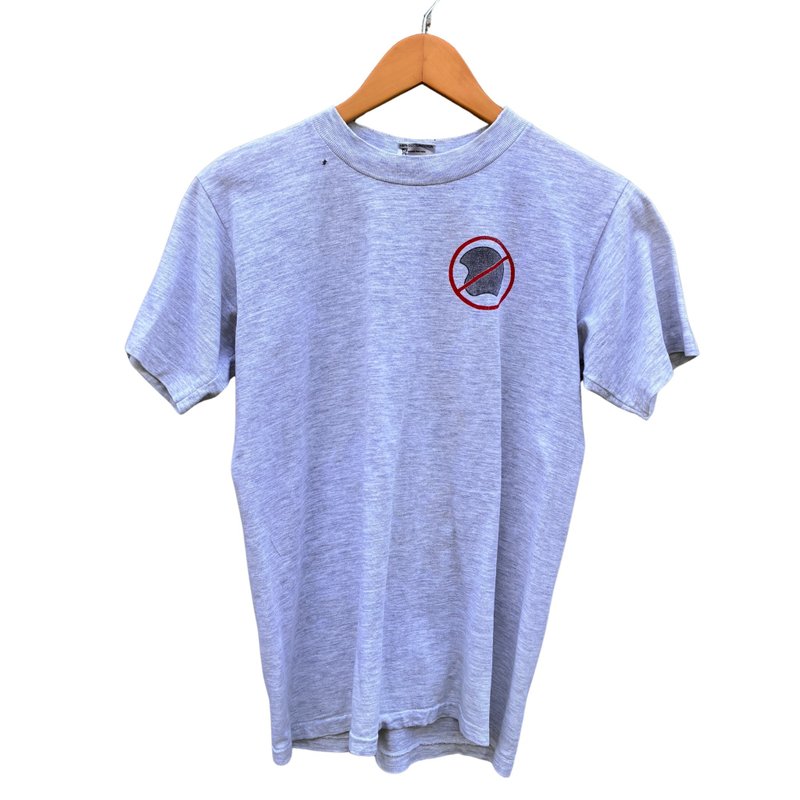 Vintage 90s Anti Helmet Law Biker T-Shirt Helmet Laws Suck  Graphic Tee USA - 男 T 恤 - 棉．麻 白色