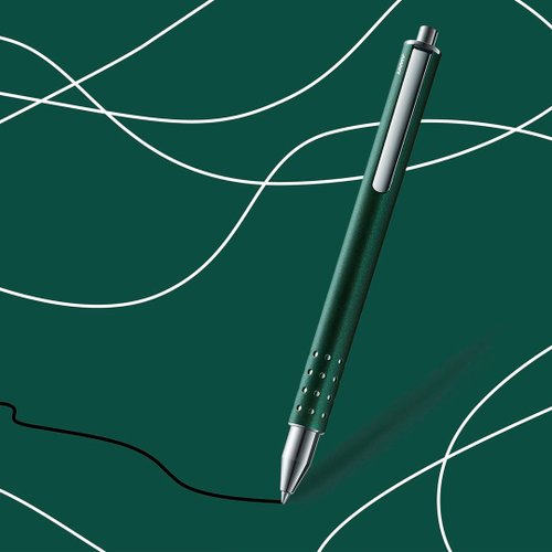 LAMY TAIWAN 官方旗艦館 【雷雕免費刻字】LAMY 鋼珠筆 / swift 速動系列 - 限量 橄欖綠