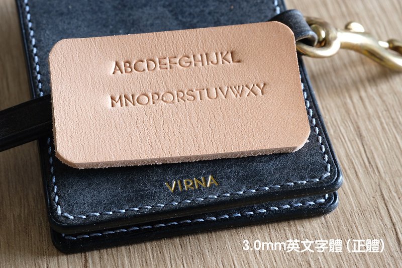LEPAU STUDIO--capital & small letter name on your bag (customized) - Wallets - Genuine Leather 