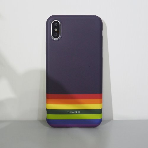 The Layers LOVE WINS系列 | 彩虹直紋客製全包邊MagSafe磁吸iPhone 15手機殼