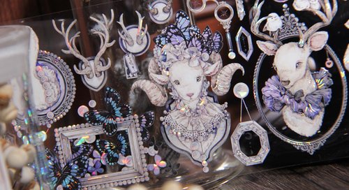シェルライト版　LION STUDIO  PETテープ 4種　化粧箱　特典メモ付 シェルライト版 LION STUDIO PETテープ 4種 化粧箱 特典メモ付