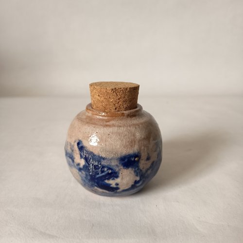 柴燒炫茶器/陳炫亨陶藝 茶席上的小茶倉茶罐香罐香瓶小花器收納陳炫亨手拉胚