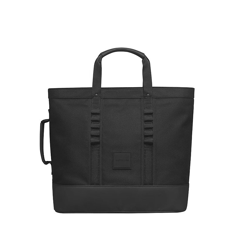 Gaston Luga Heritage Shopper Commuter Shopping Tote Bag - Classic Black【In Stock】 - Handbags & Totes - Other Materials Black
