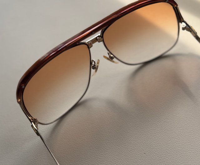中古正規品 YSL アビエーターサングラス レトロサングラス 日本
