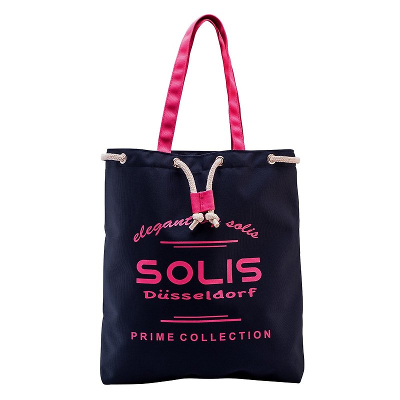 SOLIS Color Palette series 7 wayS tote bag(navy) - กระเป๋าแมสเซนเจอร์ - เส้นใยสังเคราะห์ 
