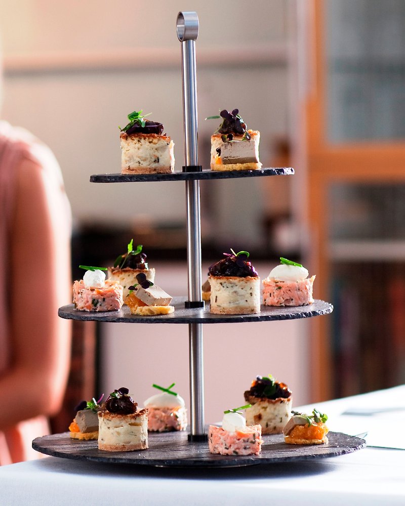 (NEW) - 3 TIER CAKE STAND- UK - The Just Slate Company - อื่นๆ - หิน 