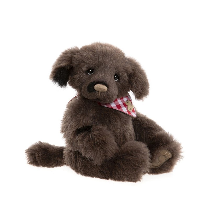 Boomerang 手工製作精緻動物玩偶 Puppy Dog 小狗 犬 汪汪 - 公仔/玩偶 - 聚酯纖維 咖啡色