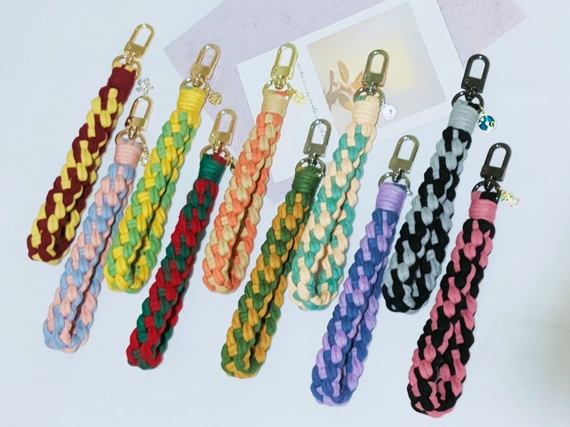 mobile phone wrist strap wrist lanyard - เชือก/สายคล้อง - ผ้าฝ้าย/ผ้าลินิน 