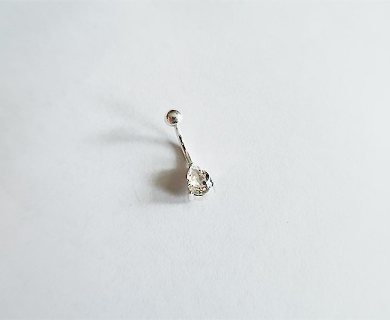 Belly ring Water droplets Phantom white Sterling Silver - Other - Sterling Silver Multicolor