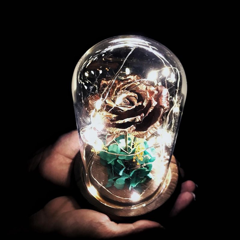 玫瑰花燈 - 燈具/燈飾 - 銅/黃銅 金色