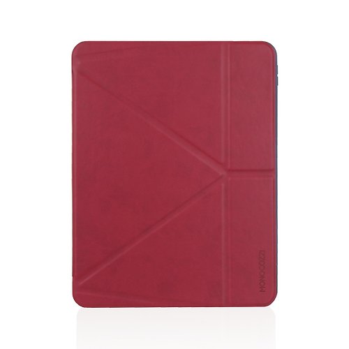 MONOCOZZI 防撞全面保護翻蓋式 iPad 保護殻 - 酒紅色