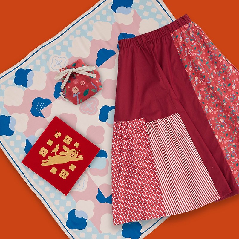 2023 Year of the Rabbit Lunar New Year Lucky Bag - Blossom Girls Limited Edition - Skirts - Cotton & Hemp 