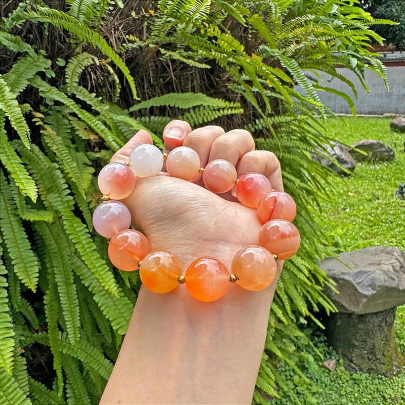 Naturalt  Agate  Energy Bracelet. - สร้อยข้อมือ - เครื่องประดับพลอย หลากหลายสี