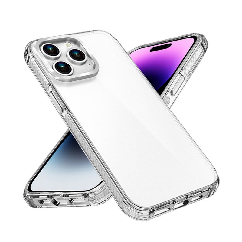 VOYAGE 超軍規防摔保護殼-Pure Tactical 白-iPhone15 ProMax(6.7 - 手機殼/手機套 - 其他材質 透明