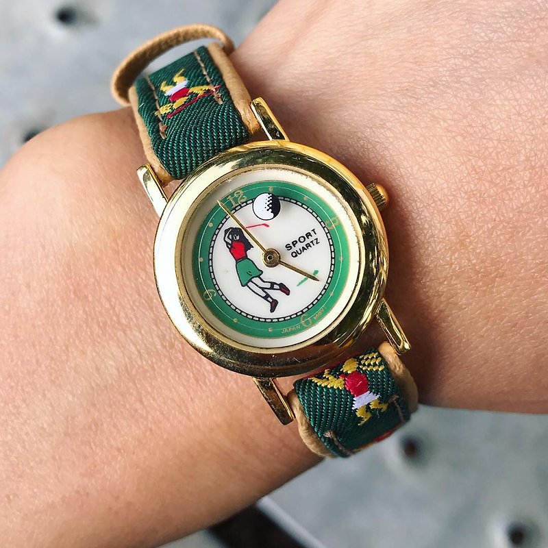 [Lost and find] old children's play sports golf watch - Women's Watches - Other Metals Multicolor