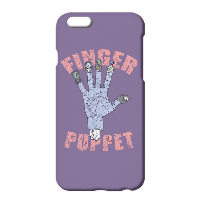 iPhone case / finger puppet - Phone Cases - Plastic Purple