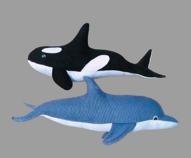 Dolphin stuffed animal pattern deals