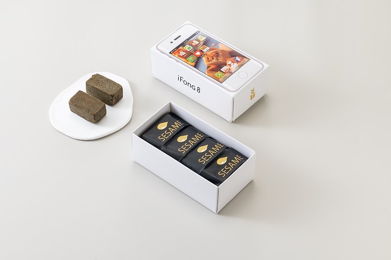 i-FONG8  i-GONG12  黑芝麻酥 科技感禮盒 - 蛋糕/甜點 - 其他材質 