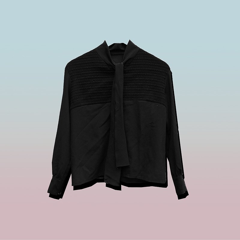 Vintage Shirt - Women's Shirts - Polyester Black