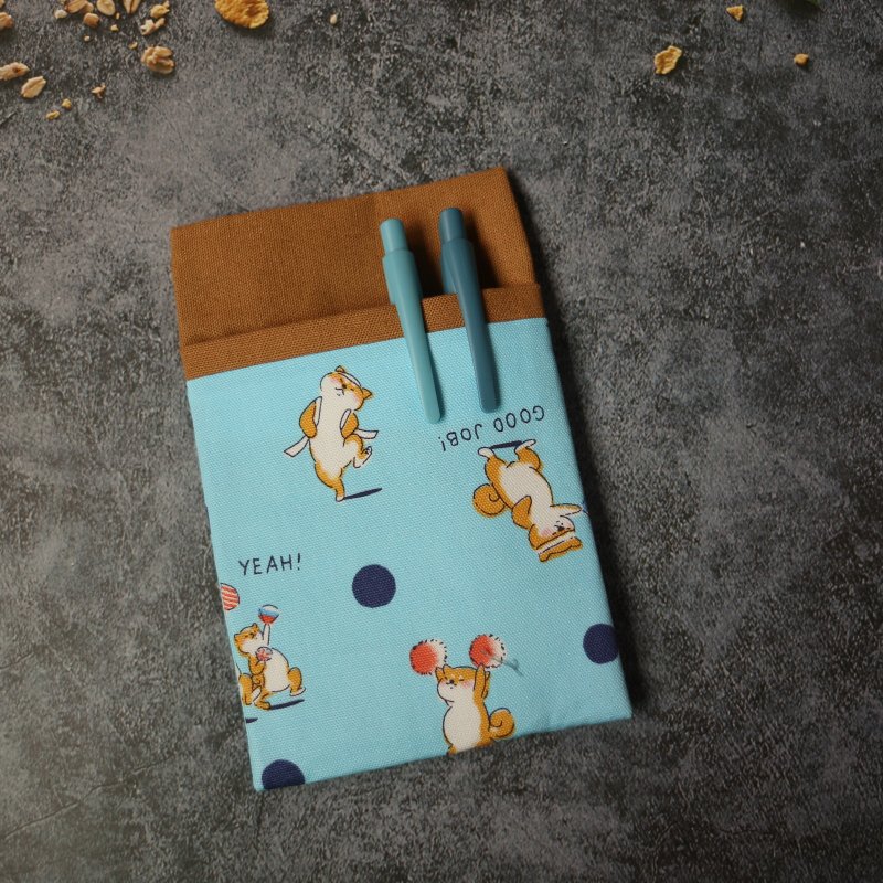 Come on Shiba Inu pocket pencil case nurse pencil case doctor pencil case teacher pencil case - Pencil Cases - Cotton & Hemp 