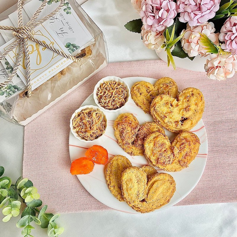 Golden Palmier Gift Box | Handmade Palmiers - Handmade Cookies - Fresh Ingredients 