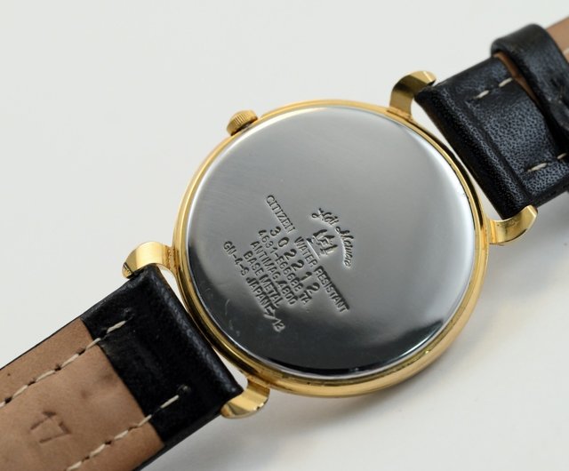 CITIZEN CLUB LA MER GOLD 18K 750 18金 Citizen Club La Mer Citizen Men's Watch Quartz Gold Roman
