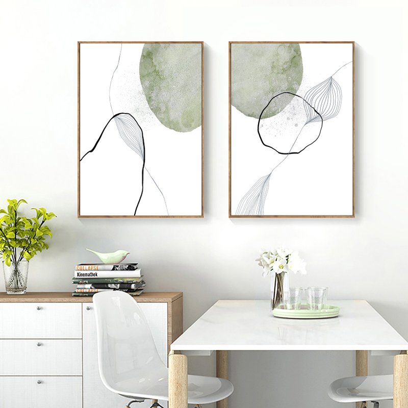 迎月 | F | 藝術微噴 | 掛畫 - 海報/掛畫/掛布 - 木頭 