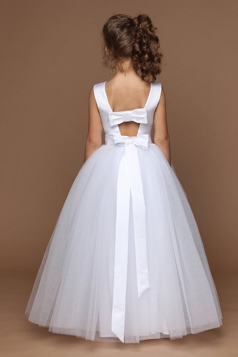 elegant flower girl dress for wedding, birthday - Kids' Dresses - Other Materials Multicolor