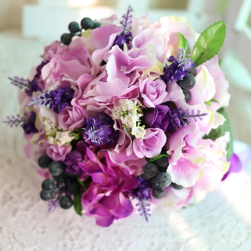Wreaths Manor*Handmade jewelry bouquet*custom made ​​* ~ European suitors bouquet bouquet ~~~ NO.120 - ตกแต่งต้นไม้ - กระดาษ 