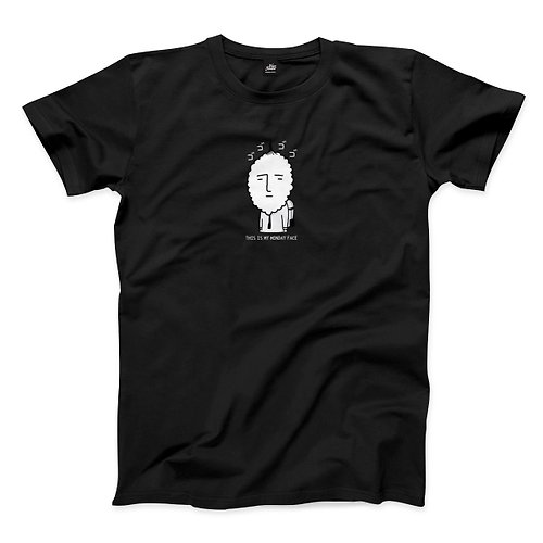 ViewFinder 苦瓜臉 - 黑 - 中性版T恤