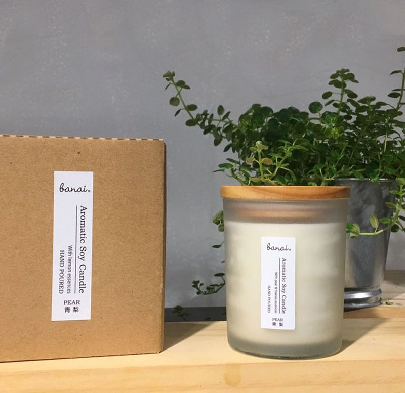 手作天然香氛大豆蠟燭 | 居家香薰蠟燭 | 精油蠟燭 - 香氛蠟燭/燭台 - 蠟 