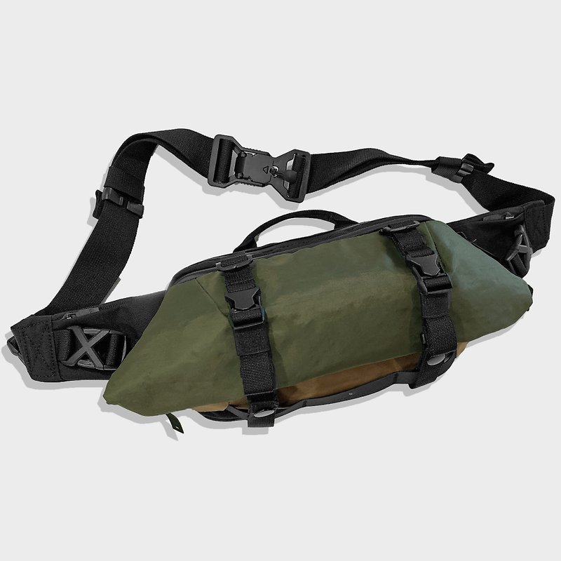 X-POD II - Classic fanny pack oasis - Messenger Bags & Sling Bags - Nylon Green