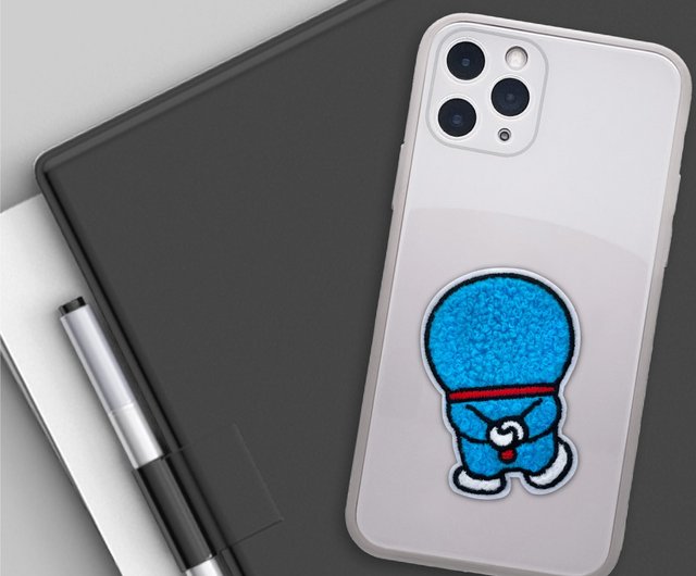 JzFun / ドラえもん QQ 毛糸刺繍デコレーションステッカー（背面