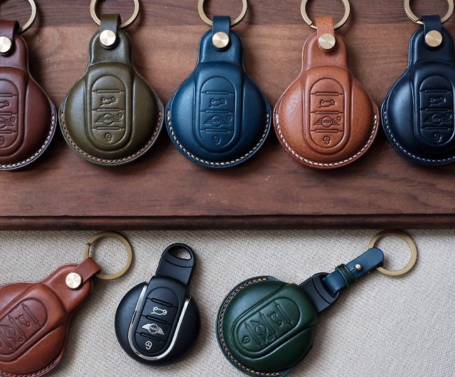 Leather Car Key Case Key Cover Keychain Compatiable India