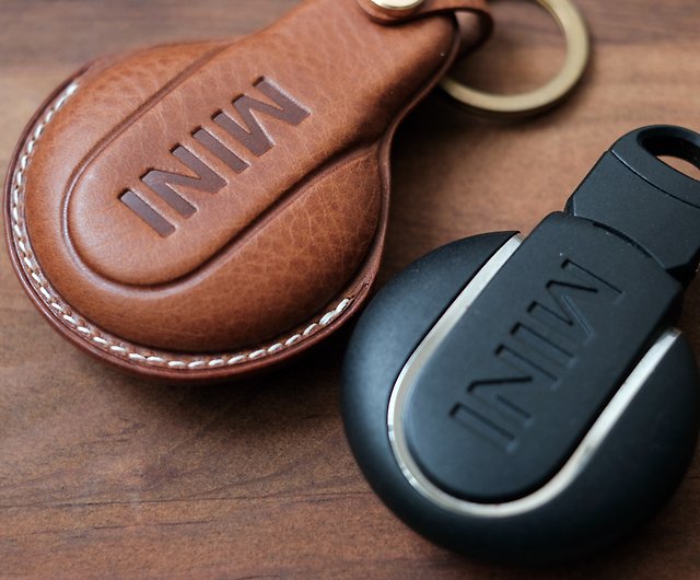 Leather Mini Key Fob