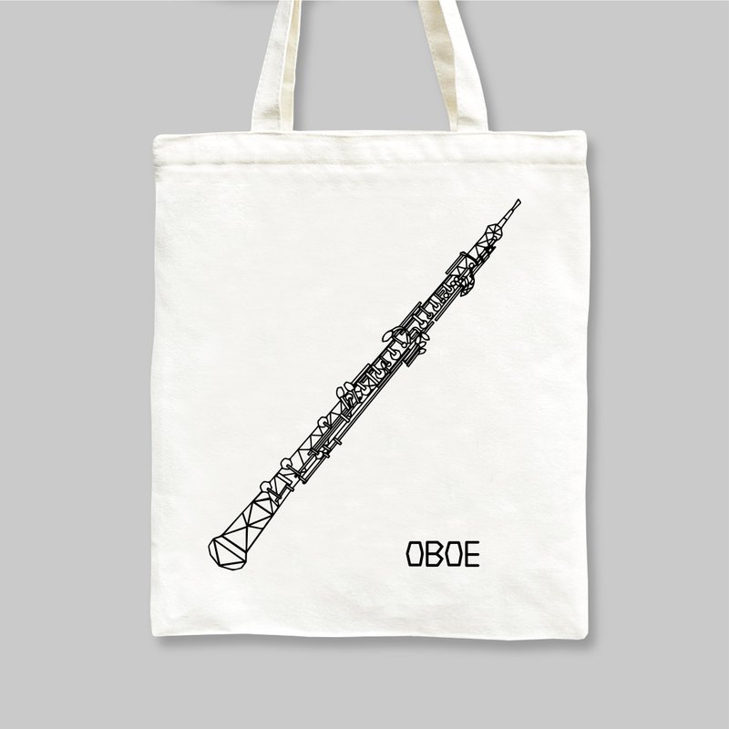 Instrument Bags-oboe - Handbags & Totes - Cotton & Hemp Black