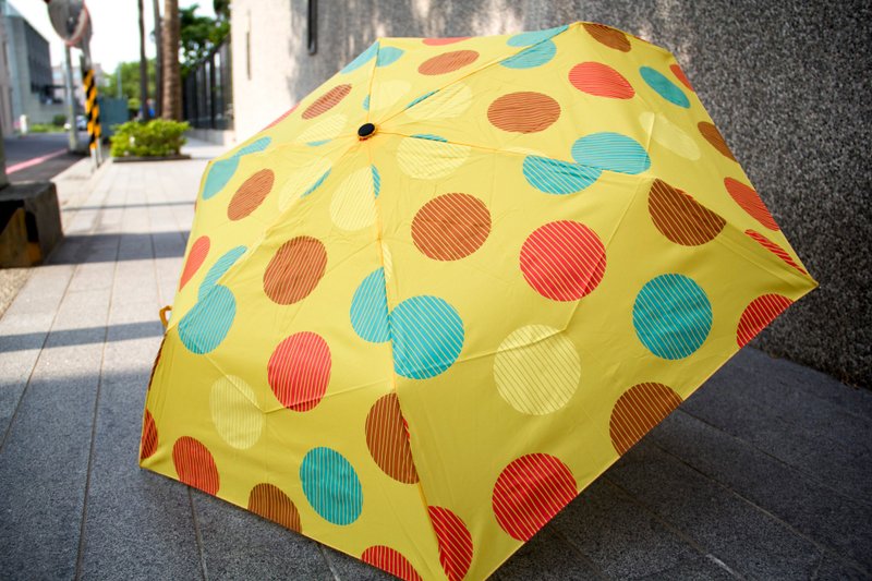 UrbaneUmbrella straight line dot UV umbrella - ร่ม - ไฟเบอร์อื่นๆ หลากหลายสี