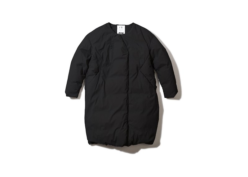 F/CE. - LONG DOWN COAT - WOMEN (Black) Women's Long Down Jacket - เสื้อแจ็คเก็ต - ไนลอน สีดำ