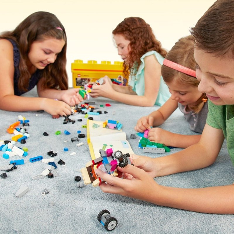 LEGO樂高 經典套裝 樂高中型創意拼砌盒桶 10696 - 公仔/玩偶 - 塑膠 多色