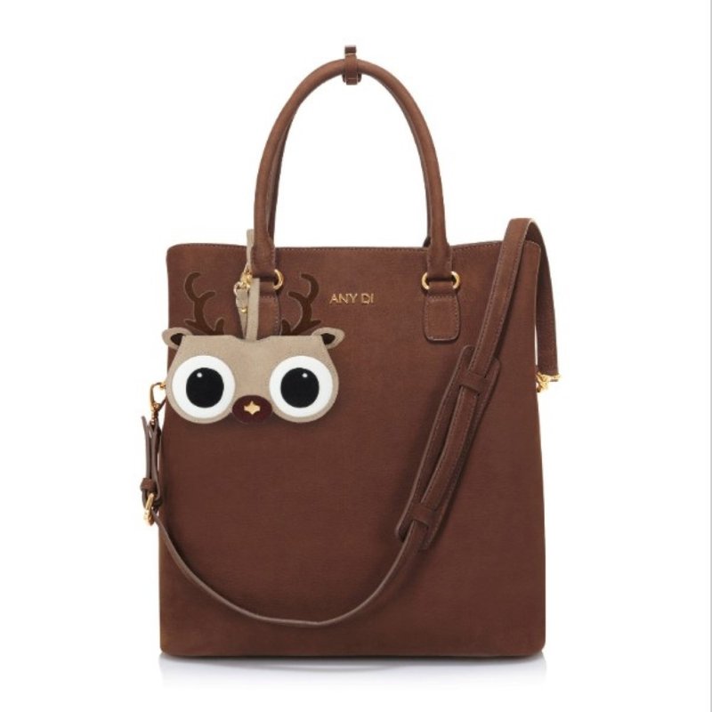 ANY DI German fashion leather glasses bag - Rudolph the reindeer - อื่นๆ - หนังแท้ 