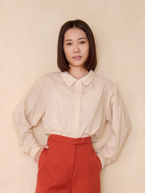 許許兒 XUXUWEAR 林間散散長袖襯衫-沐