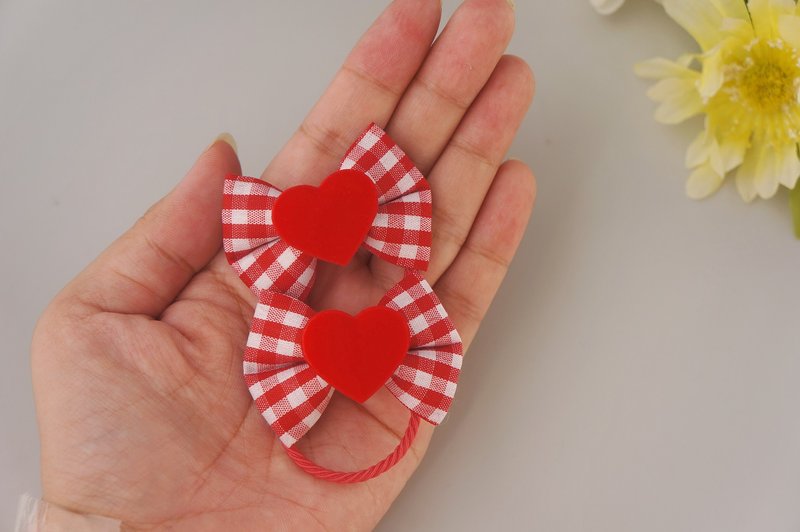 G2-寶寶兒童幼兒嬰兒髮束- 髮束馬尾公主頭類 愛心 - 嬰兒手鍊/飾品 - 其他材質 