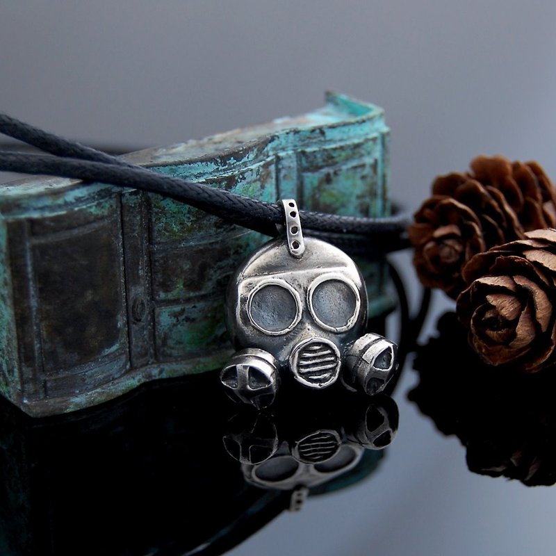 poison gas. Quickly wear- Silver necklace - Necklaces - Sterling Silver 