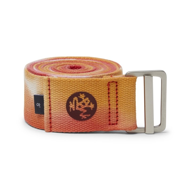 【Manduka】Yoga Straps Align 8 foot 瑜珈繩 - Bloom TD - 運動配件 - 棉．麻 紅色